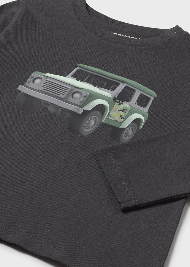 Camiseta m/comp. carro - mayoral - Baby menino - AW25-2066