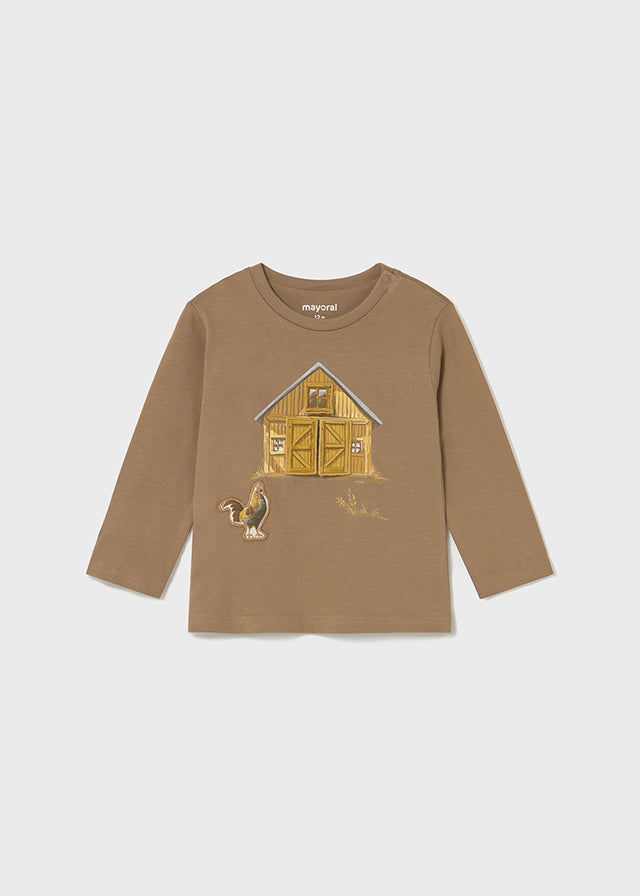 Camisola "play" granja - mayoral - Baby menino - AW25-2067