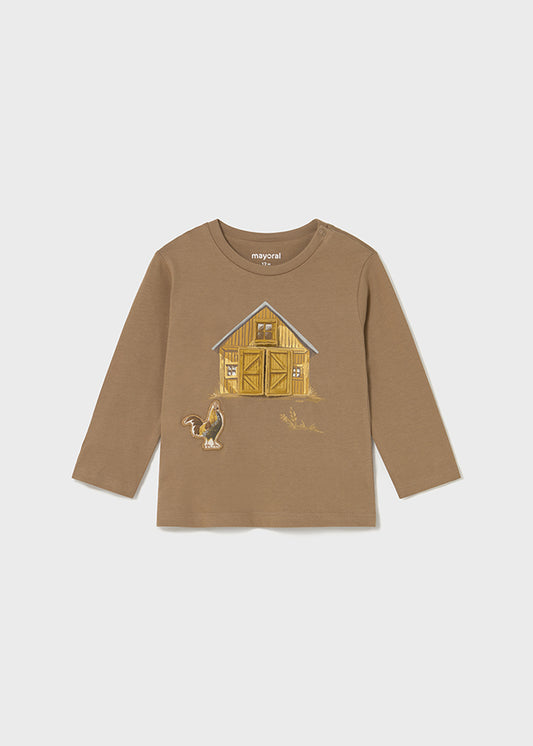 Camisola "play" granja - mayoral - Baby menino - AW25-2067
