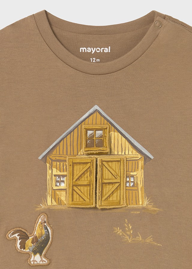 Camisola "play" granja - mayoral - Baby menino - AW25-2067