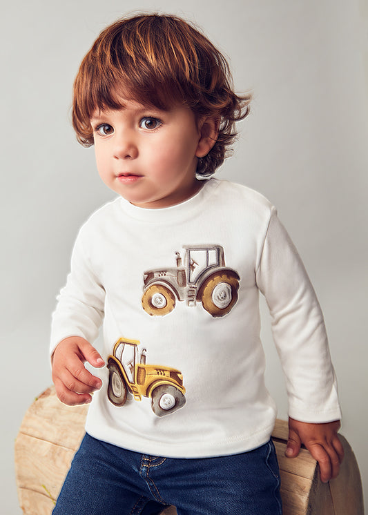 Camisola "play" trator - mayoral - Baby menino - AW25-2069
