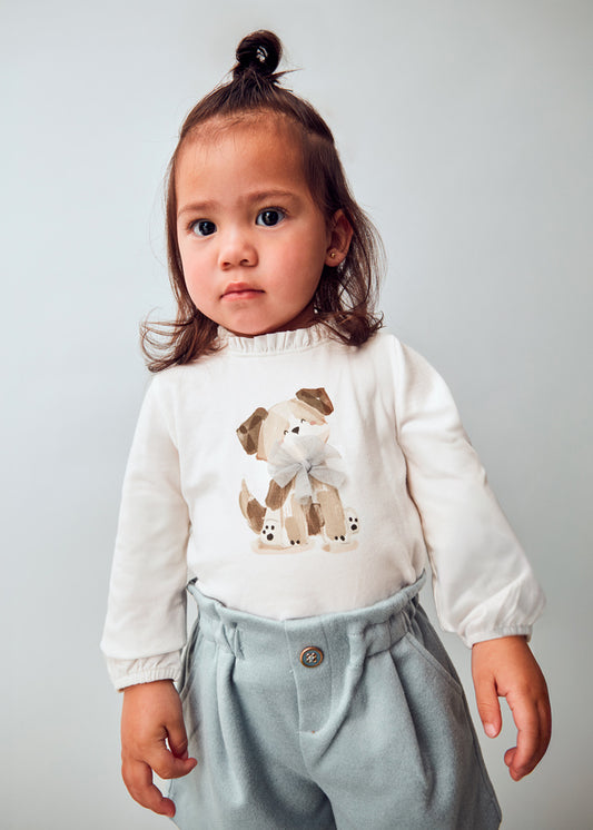 Camiseta m/comp. clássica - mayoral - Baby menina - AW25-2075
