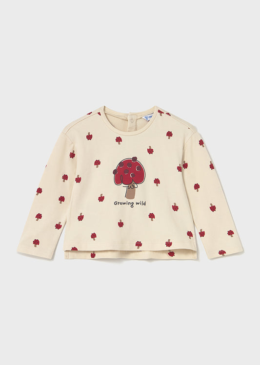 Camiseta estampada - mayoral - Baby menina - AW25-2077