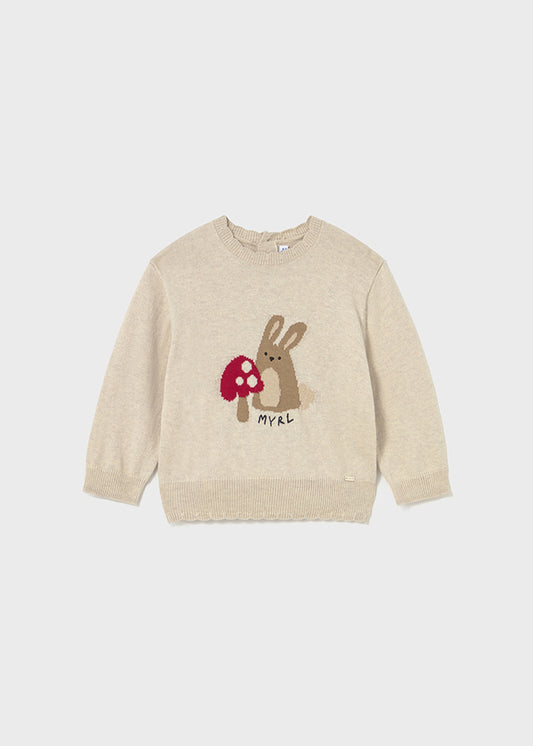 Jersey fino jacquard - mayoral - Baby menina - AW25-2354