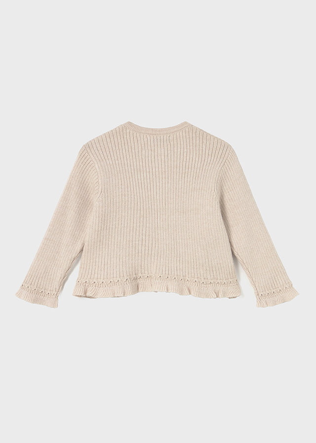 Casaco tricot comprido - mayoral - Baby menina - AW25-2358