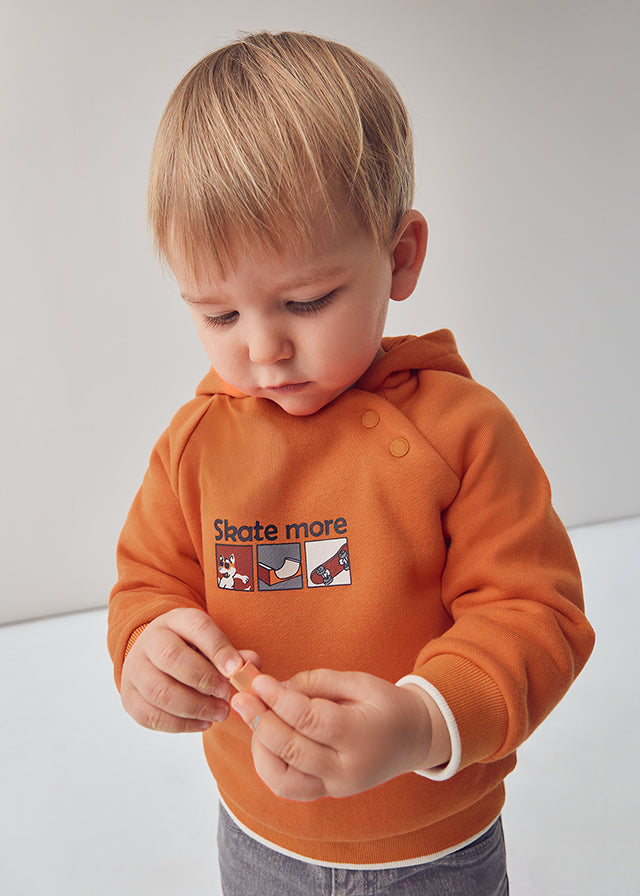 Sweat c/ carapuço - mayoral - Baby menino - AW25-2414