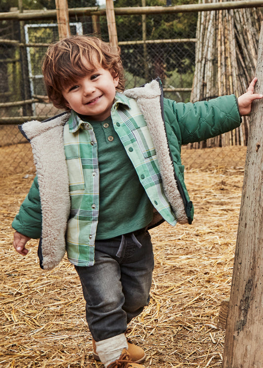 Blusão acolchoado reversivel - mayoral - Baby menino - AW25-2422