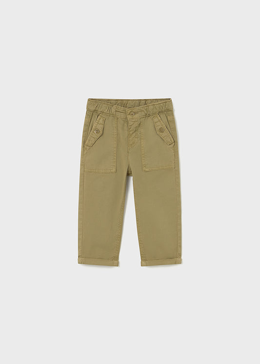 Calça sarja bolsos - mayoral - Baby menino - AW25-2501