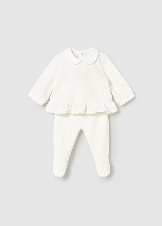 Conj.polaina - mayoral - New Born menina - AW25-2554