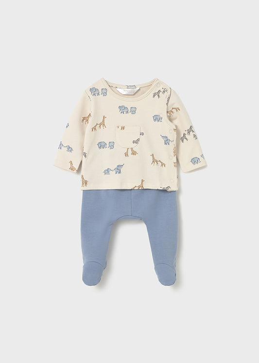 Conj. plainas estampadas - mayoral - New Born menino - AW25-2567