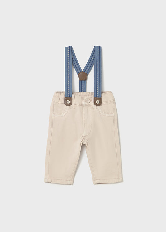 Calça suspensórios - mayoral - New Born menino - AW25-2576