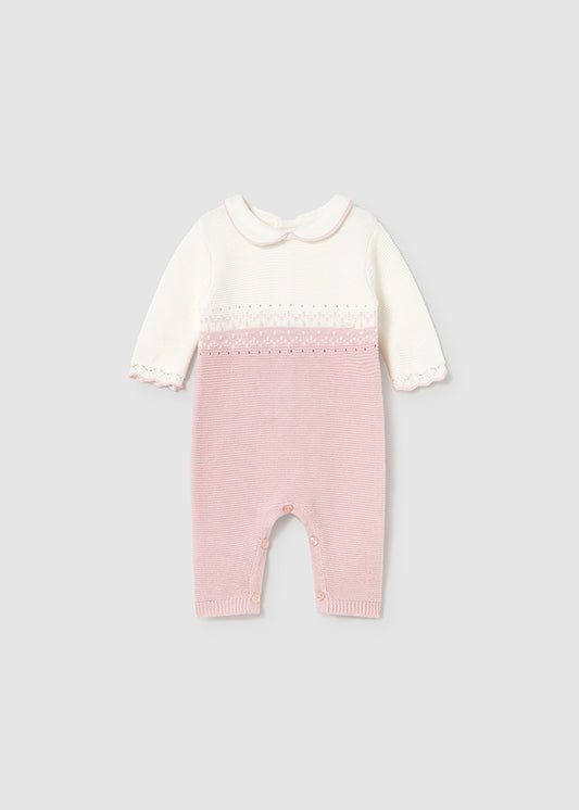 Fato bebé tricô - mayoral - New Born menina - AW25-2601