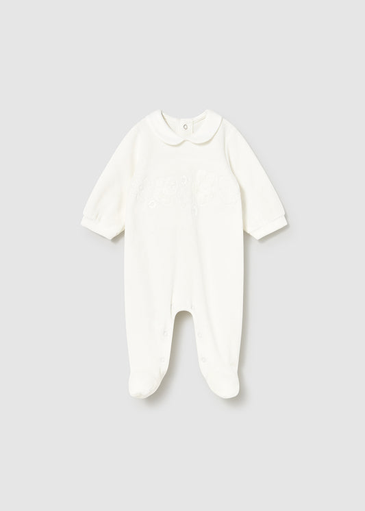 Conj. bebe tundosado - mayoral - New Born menina - AW25-2701