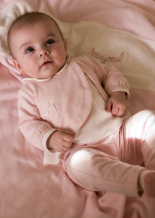 Conj. leggings felpa - mayoral - New Born menina - AW25-2707