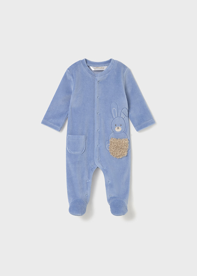 Set 2 fato bebé tundosado - mayoral - New Born menino - AW25-2719