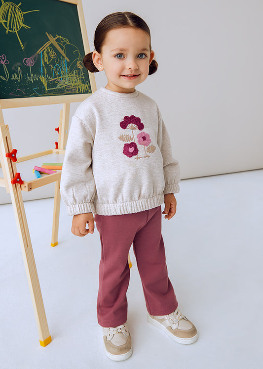 Conj. leggings sweat - mayoral - Baby menina - AW25-2740