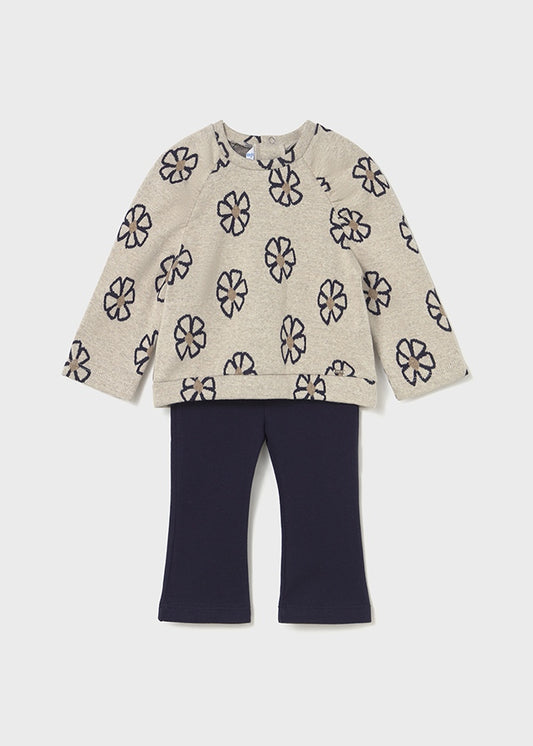 Conj. leggings sweat - mayoral - Baby menina - AW25-2742
