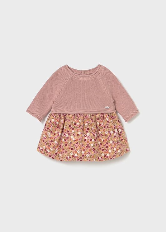 Vestido tricot - mayoral - New Born menina - AW25-2821