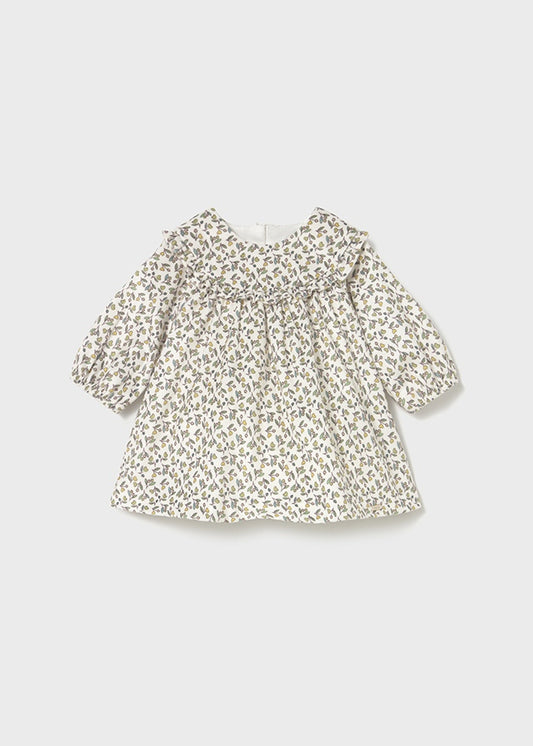 Vestido estampado - mayoral - New Born menina - AW25-2822