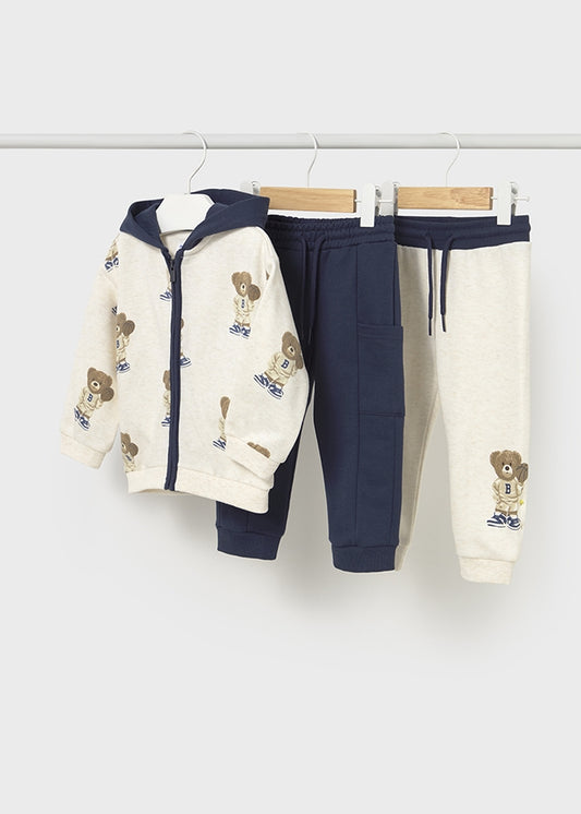 Fato treino estamp.3 peças - mayoral - Baby menino - AW25-2836