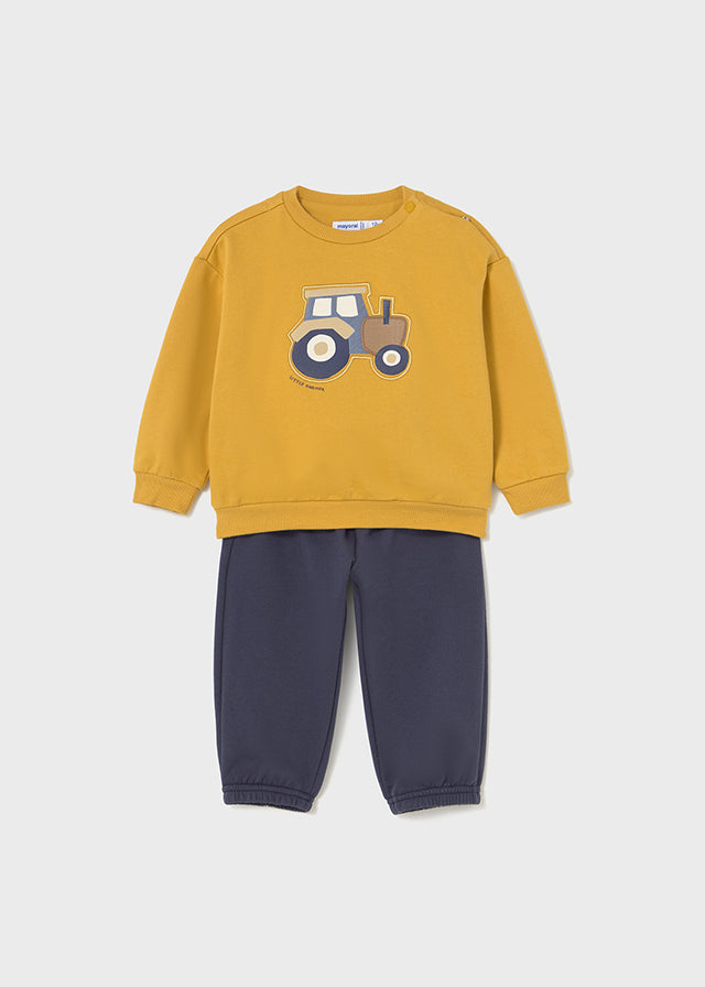 Fato treino sweat e calças - mayoral - Baby menino - AW25-2838