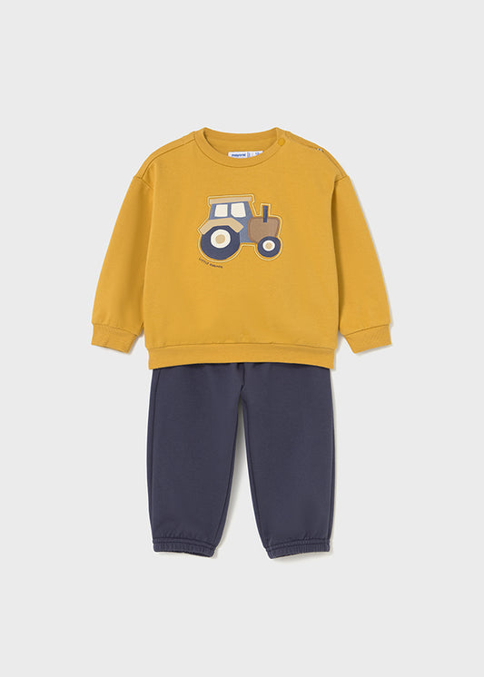 Fato treino sweat e calças - mayoral - Baby menino - AW25-2838