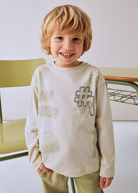 Camisola varsity - mayoral - Mini Menino - AW25-4074