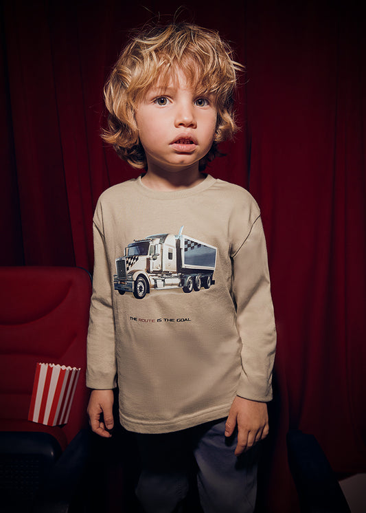 Camisola "truck" - mayoral - Mini Menino - AW25-4085