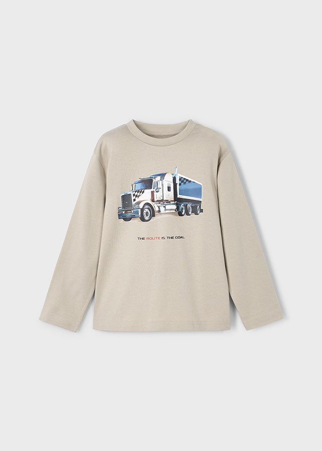 Camisola "truck" - mayoral - Mini Menino - AW25-4085