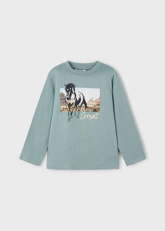 Camisola cavalo - mayoral - Mini Menino - AW25-4093