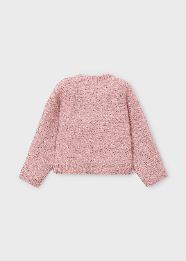 Jersey lantejoulas - mayoral - Mini Menina - AW25-4306