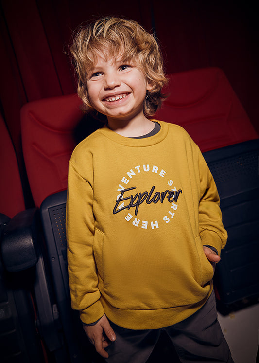 Sweat bordada - mayoral - Mini Menino - AW25-4408