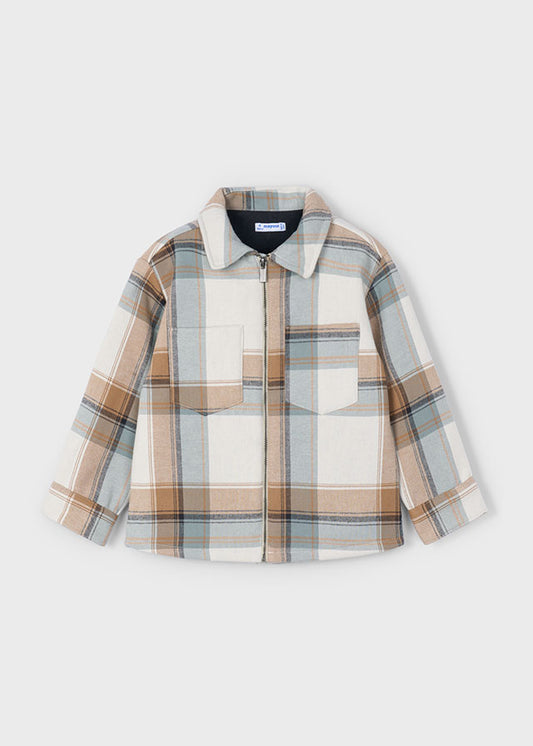 Blusão xadrez - mayoral - Mini Menino - AW25-4414