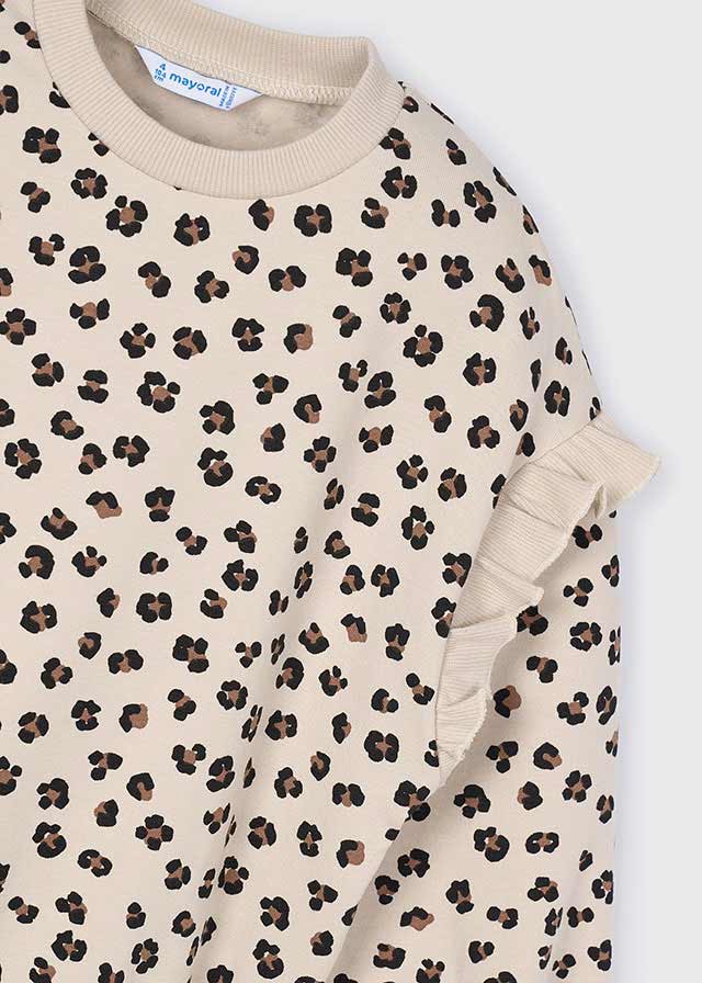 Sweat folho mangas - mayoral - Mini Menina - AW25-4433