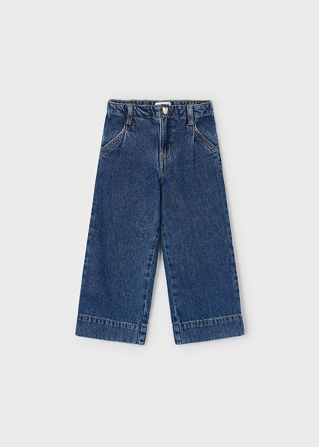Calça ganga wide leg - mayoral - Mini Menina - AW25-4578