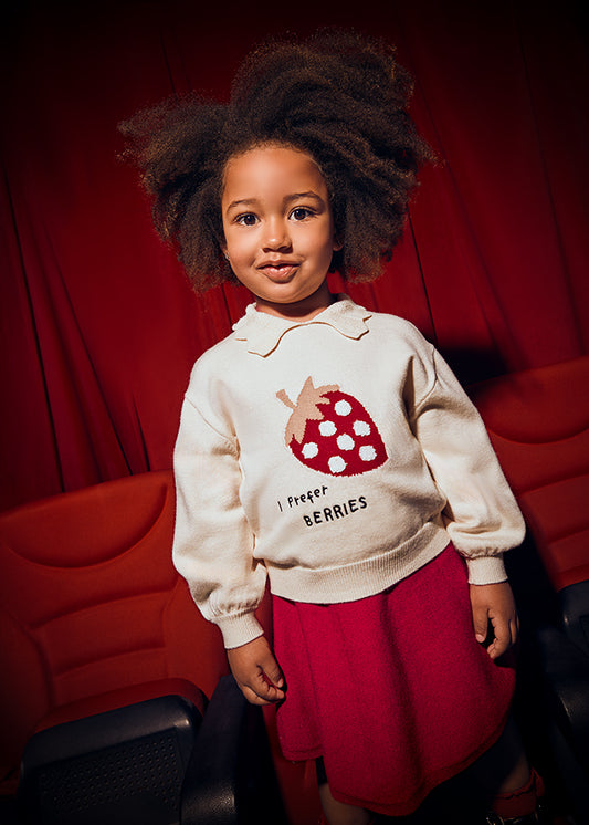 Conj. saia jacquard - mayoral - Mini Menina - AW25-4932