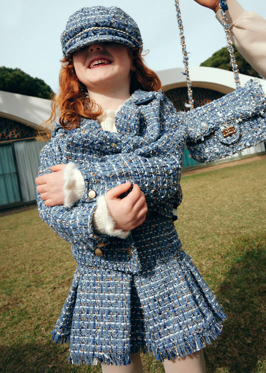 Saia tweed - Abel & Lula - A&L Mini Menina - AW25-5520