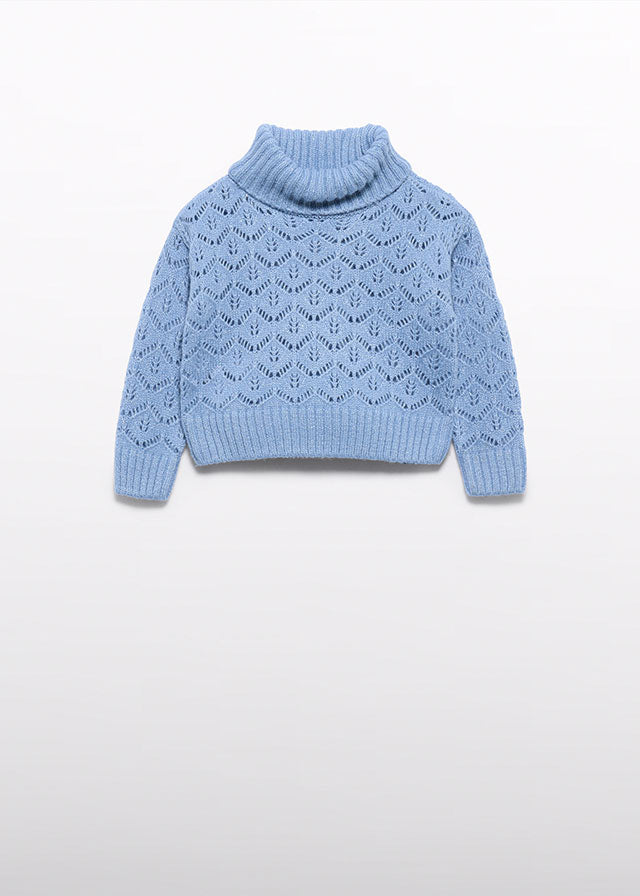 Jersey gola alta - Abel & Lula - A&L Mini Menina - AW25-5830