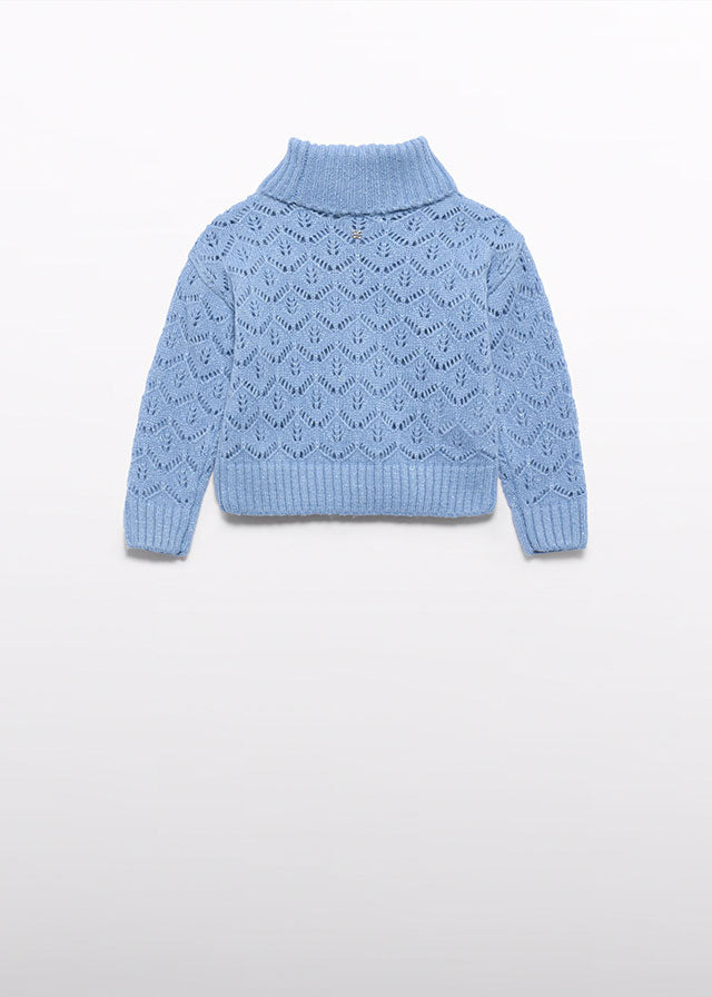 Jersey gola alta - Abel & Lula - A&L Mini Menina - AW25-5830