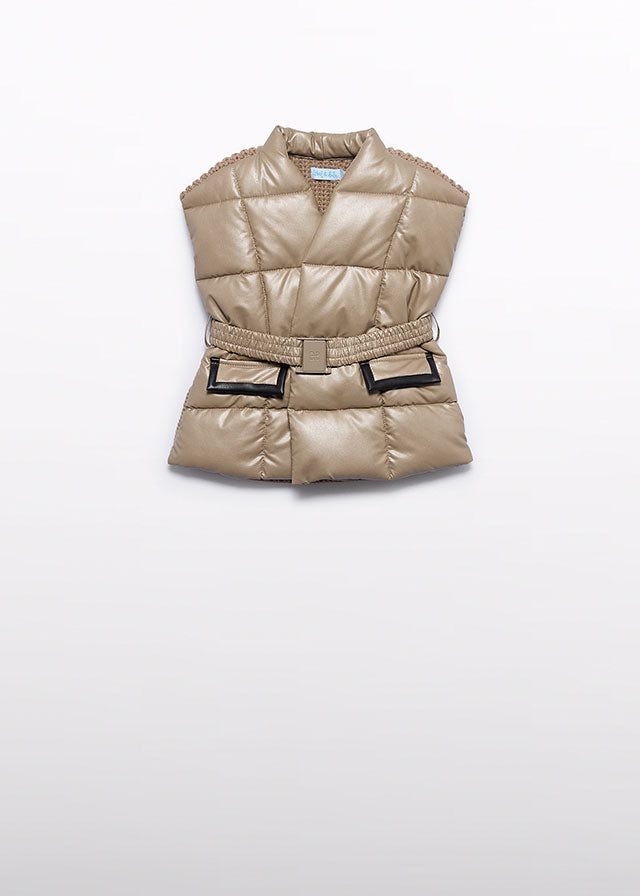 Colete acolchoado - Abel & Lula - A&L Mini Menina - AW25-5839