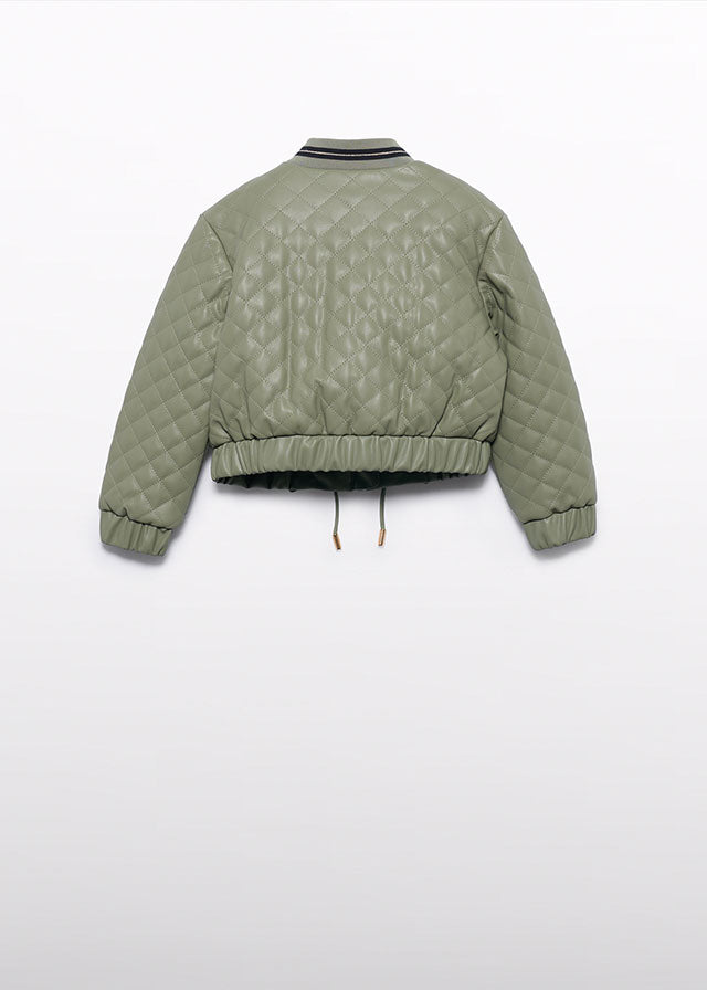 Blusão acolchoado - Abel & Lula - A&L Mini Menina - AW25-5842