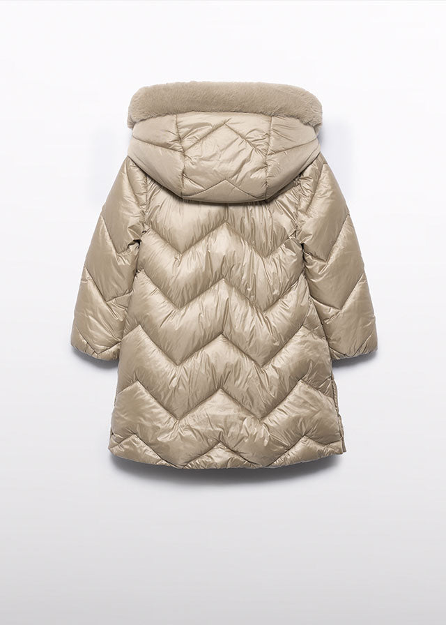 Blusão acolchoado - Abel & Lula - A&L Mini Menina - AW25-5847