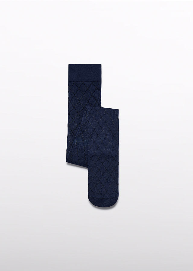 Collant jacquard lusangos - Abel & Lula - A&L Mini Menina - AW25-5948