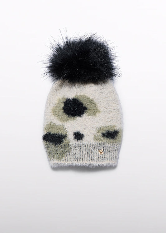 Gorro tricô jacquard pelo - Abel & Lula - A&L Mini Menina - AW25-5963