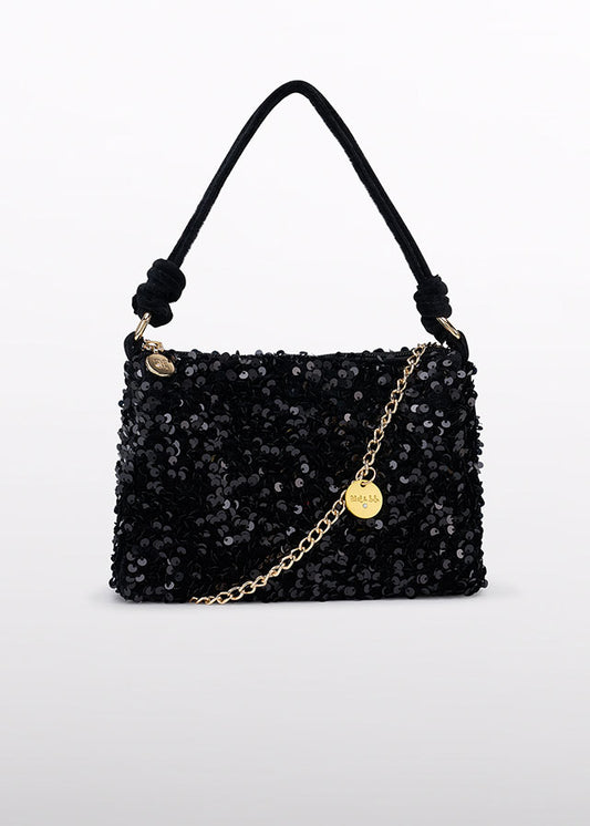 Bolsa lantejoulas veludo - Abel & Lula - A&L Mini Menina - AW25-5979