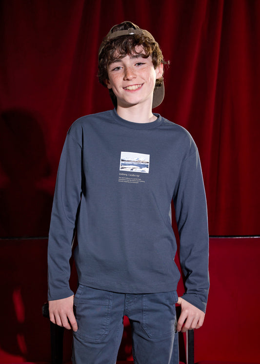 Camiseta m/l "iceberg" - mayoral - Menino - AW25-7011