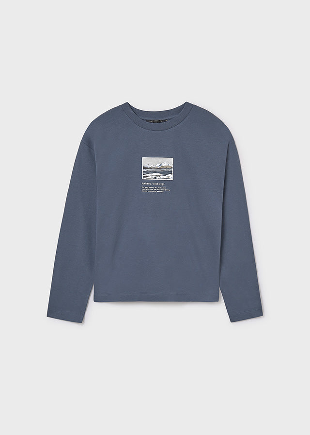Camiseta m/l "iceberg" - mayoral - Menino - AW25-7011