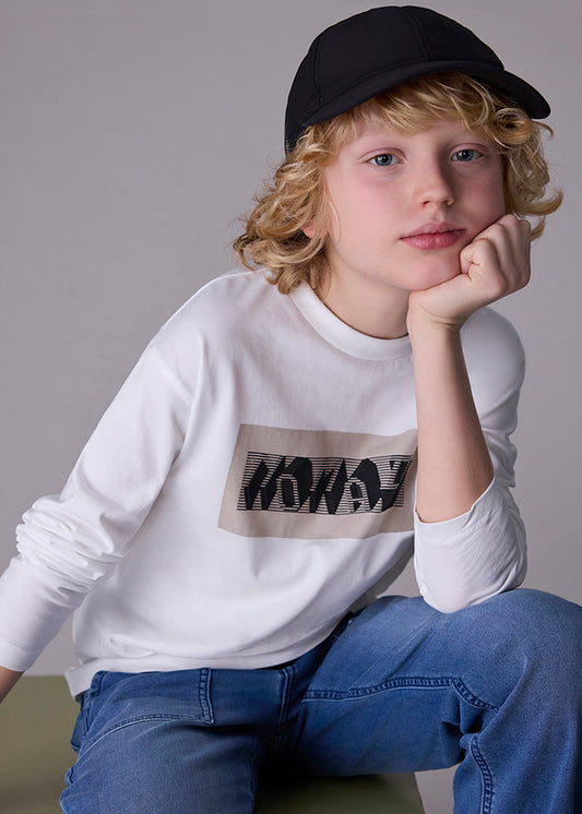 Camiseta m/l "nomad" - mayoral - Menino - AW25-7013
