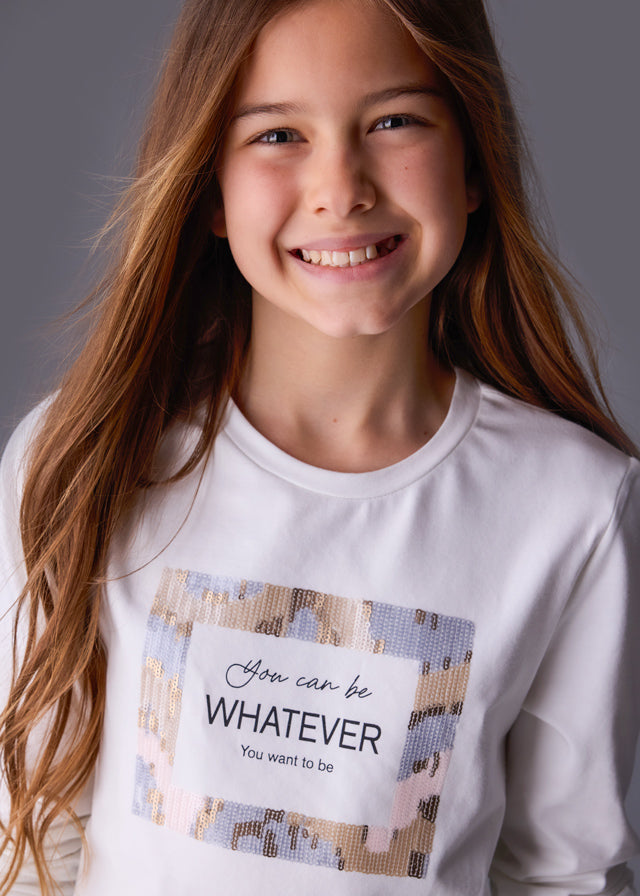 Camiseta bordada bebé - mayoral - Menina - AW25-7018