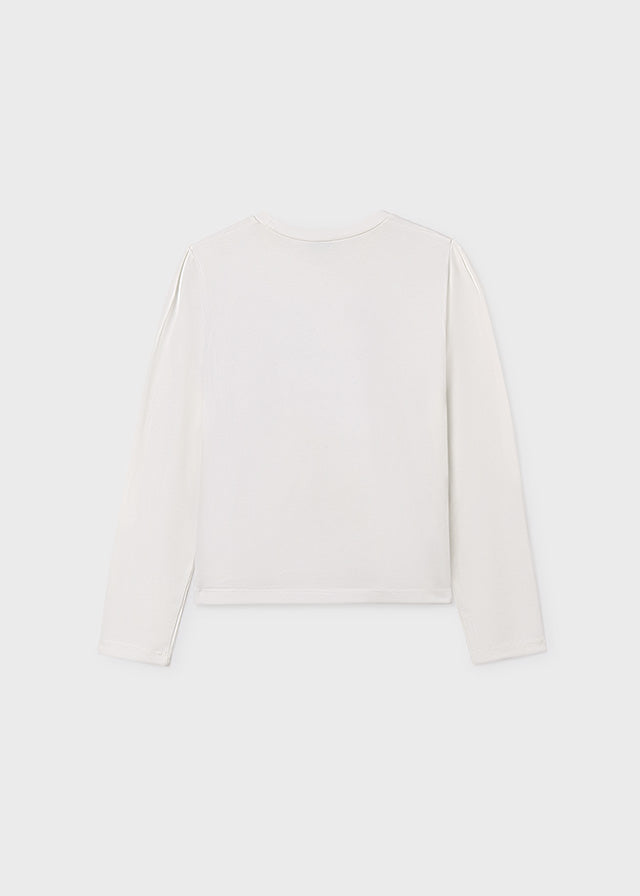 Camiseta bordada bebé - mayoral - Menina - AW25-7018